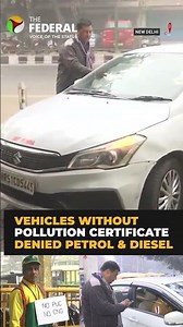 No fuel without PUCC: New rule takes effect in Delhi | #shorts