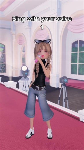 Sing with your voice!! #robloxedit #dti #roblox