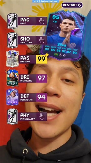 Can I Create a Player With a 97 Overall Rating? #football #soccer #eafc #shorts