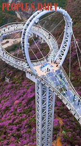 1.5K views · 162 reactions | Stand on the glass-bottom viewing platform in Qingyuan City, south China’s Guangdong Province and enjoy a 360-degree view of surrounding scenery. | Beautiful China | Facebook