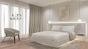 Queen DIY Floating Bed Frame Plans With Nightstands & Headboard, PDF Woodworking Guide - Etsy