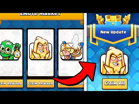EVERY SUPERCELL STORE EMOTE GIFT + CODES IN CLASH ROYALE!