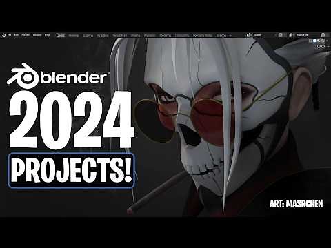 Blender Projects & Roadmap For 2024!
