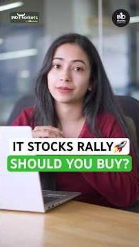 Why Indian IT Stocks Surged 4% Today? | Buy or Stay Away? #Trading #stockmarketindia