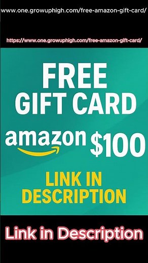 Get Free $100 Amazon Gift Card 🎁 | Quick & Easy 2025 💳