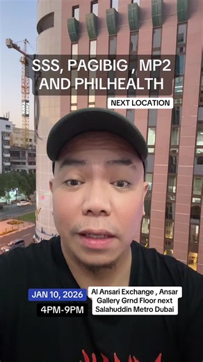 SSS PAGIBIG MP2 and PhilHealth Assistance Program in Dubai