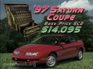Motorweek 1997 Saturn SC2 Coupe Road Test