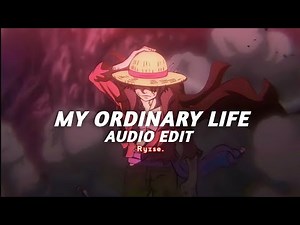 my ordinary life - the living tombstone || edit audio