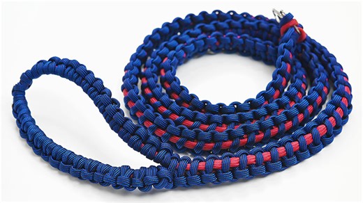 13K views · 26 reactions | The COOLEST DIY for dogs! https://onelittleproject.com/paracord-dog-leash/ | One Little Project | Facebook