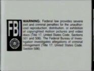 Turner Home Entertainment FBI Warning Screen