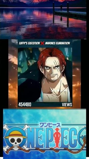 luffy's execution ❌marines execution 💯