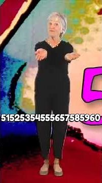 Counting to 100 with Macarena song rhythm