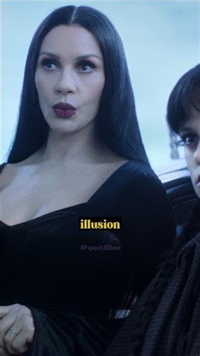 “Control is an illusion.” – Morticia Addams 🖤 #wednesday #shorts