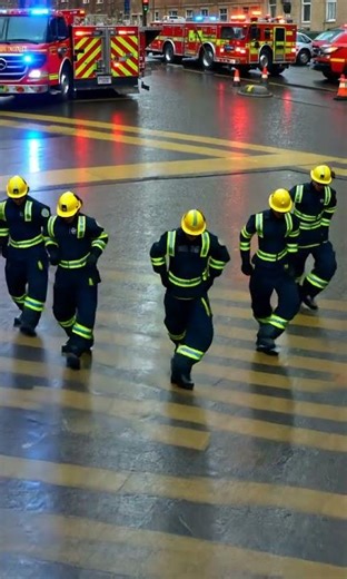 🇮🇪👩‍🚒 Ireland Firefighter Joins Viral Dance Trend | Funny Firefighter Series 2025