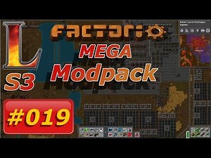Factorio Mega Modpack #019 | Let's Play Deutsch | Dann mal an die Mauern !