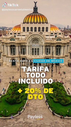Renta tu auto en CDMX con Payless y ahorra 20%