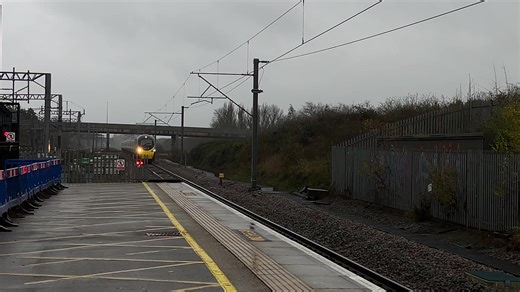 Avanti West Coast Class 390 Train Passing Milton Keynes