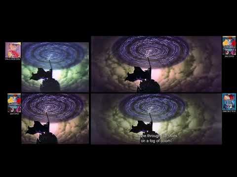 Sleeping Beauty (1959) LD-DVD-BLU Comparison