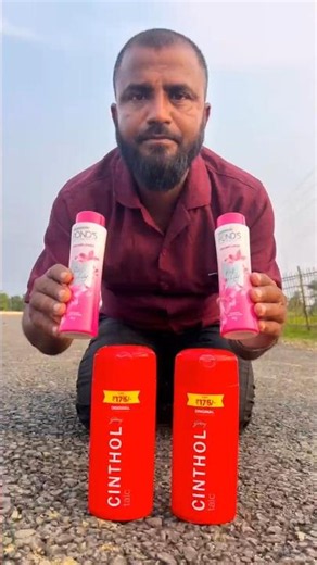 Ponds Powder Vs Cinthol Powder Unboxing Test 😜