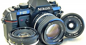 Nikon F-301 35mm SLR Film Camera