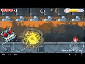Red Ball 4 Box Factory Level 45 BOSS Walkthrough