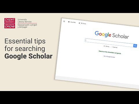 Essential tips for searching Google Scholar (2022)