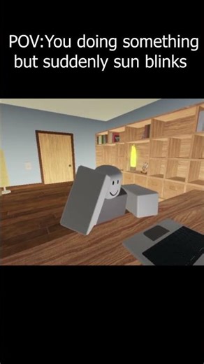 Sun Blinks (Roblox Animation) #roblox #animation