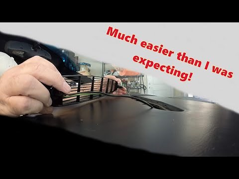 C5 Corvette headlight and sun load sensor replacement