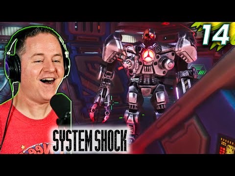 SHODAN's Bringing Out the BIG Guns Now! | Lets Play System Shock [Part 14]