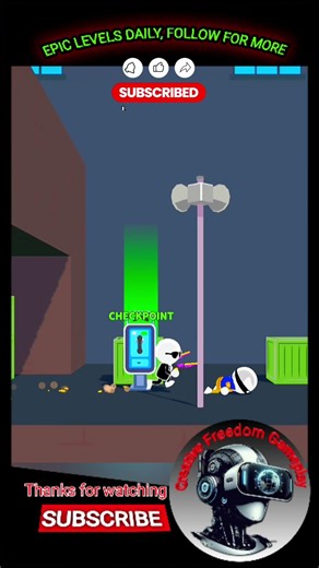 One bullet… one move… can Johnny clear Level 20😱🔫 #creativefreedom