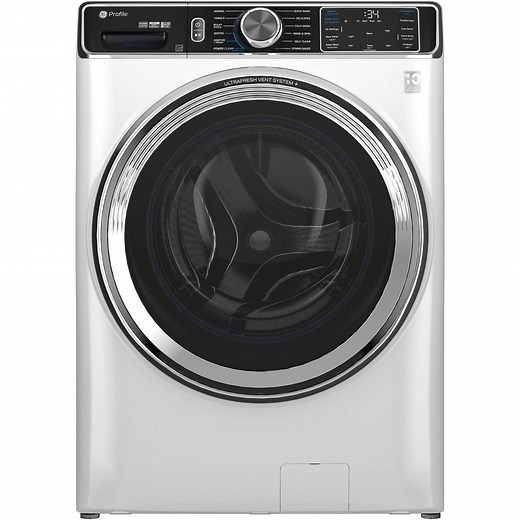 Reviews for GE Profile 5.3 cu. Ft. Smart Front Load Washer White w/OdorBlock UltraFresh Vent System, Microban Technology, Tier 2 EStar | Pg 1 - The Home Depot