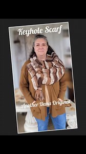 A Keyhole Scarf is a warm and fashionable gift idea. These are available at Lincoln Antique Mall Lincoln, Missouri Booth #56 RePete's | ~Another Dana Original~