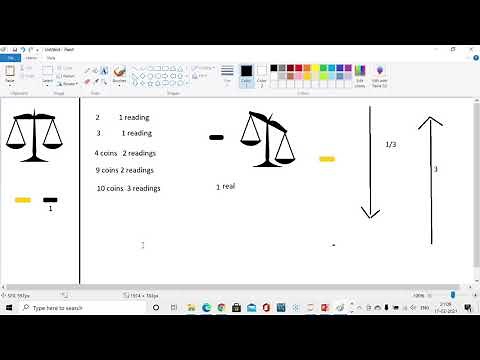 Puzzle | A fake among 12 coins | Solve for any number of coins | Solution with logic explanation