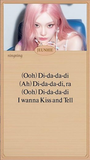 AESPA KISS N TELL EASY LYRICS || aespa kiss n tell lyrics #aespa #karina #giselle #winter #ningning