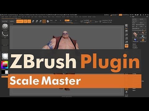 Scale Master - Pixologic's ZBrush Plugin