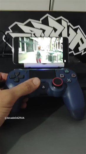 Matrix PS5 no Android com controle de PS4 #ps5 #ps4 #matrix