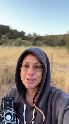 Chasing morning light with my Rolleiflex #filmphotography #kodakgold200 #naturephotography