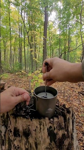 French Press Coffee - Ultralight Set Up With Toaks & Jetboil #camping #coffee #ultralight