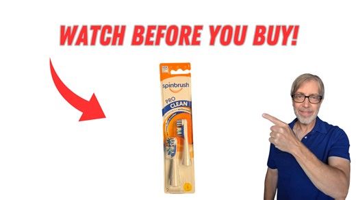 Watch Spinbrush Pro Clean Replacement Heads Review on Amazon Live