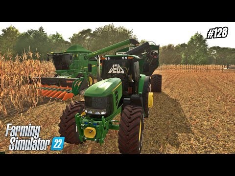 Colheita do restante do Milho/O Pioneiro/Farming Simulator 22 #128