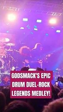 Godsmack's Dual Drum Tribute: AC/DC, Aerosmith & Metallica Cover Live