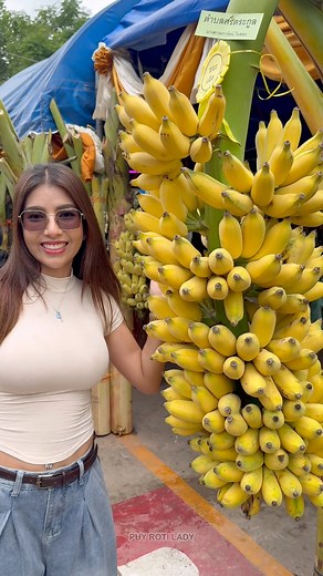 20K views · 1.3K reactions | It's amazing to see the beautiful banana contest. - Thai Street Food | Puy Roti Lady | Facebook