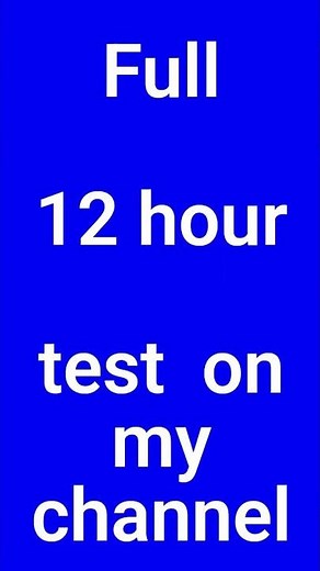 Dead Pixel Test – Blue Screen | Check Your Display