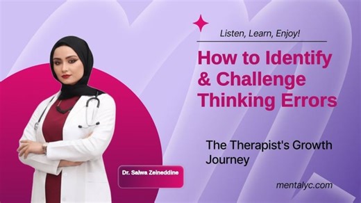 How to Identify Challenge Thinking Errors – Mentalyc Podcast | Mentalyc Inc.