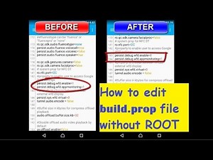 How to edit build.prop file without ROOT ( Cara mengedit file build.prop tanpa ROOT )