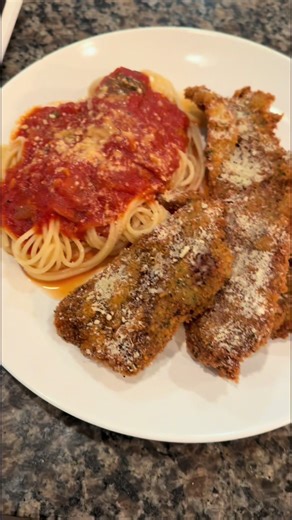 Day 1 of cooking my Mom’s recipes until i sell out of her cookbook. Link is in the TikTok shop. First up is one of my childhood favorites Breaded Veal with spaghetti and homemade tomato sauce. This came out so good i was really happy with myself. I ate two plates before i picked everything up. #neworleans #italianfood #italian #recipes #veal