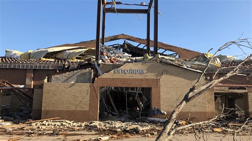 This is how some survived as tornadoes destroyed buildings and tossed cars around