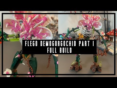 Building a Demogorchid | LEGO Orchid & Stranger Things Mashup (Part 1)! Build & Review