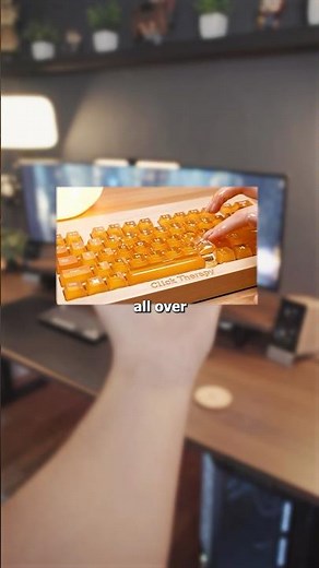 Real Life Honey Keyboard