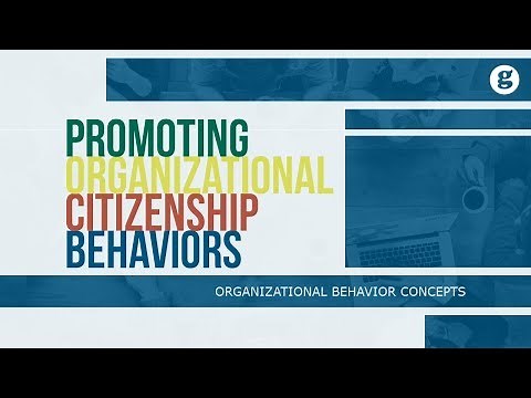 Promoting Organizational Citizenship Behaviors